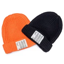 A-COLD-WALL ACW шапочки теплые зимние шапки для мужчин и женщин шапки аксессуары дамы Акриловые Skullies Трикотажные Beenie шляпа часы Skullcap