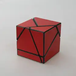 [Второй заказ Devils Rubik's Cube черный фон красная клейкая бумага] 2X2 Cube 2-Order Devils