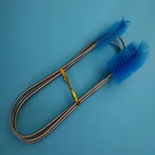 От производителя; весна щеточка для чистки аквариум фильтр импортный трубка с пружиной щетка трубка для цистерны щетка