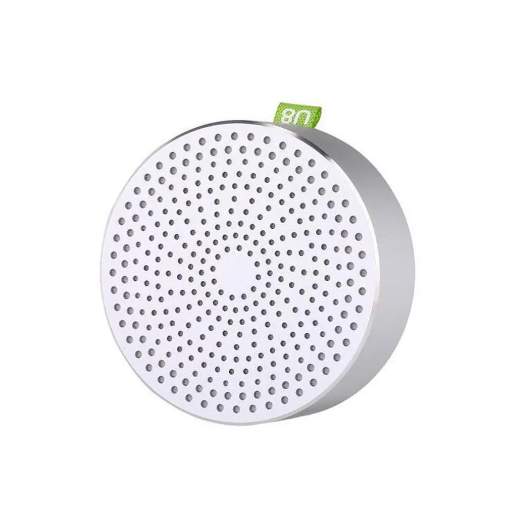 Stereo Sound Support USB TF Card Speakers Portable mini Metal Wireless Speaker - Цвет: sliver
