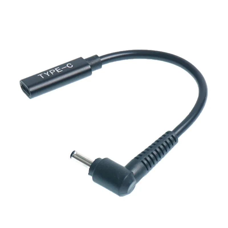 USB-C type c female to DC Tip 4.0mm *1.35mm Power Cable Cord For Asus Zenbook Vivobook laptops