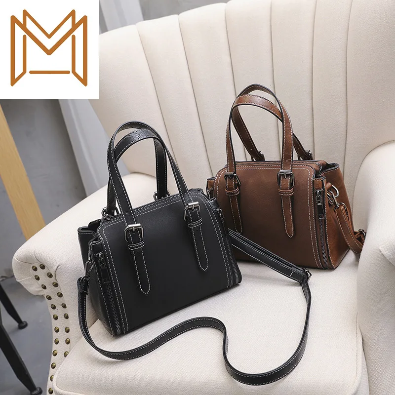 

Season Small Bag Woman All-match Oblique Tide Satchel Concise Single Shoulder Package Portable Woman Package