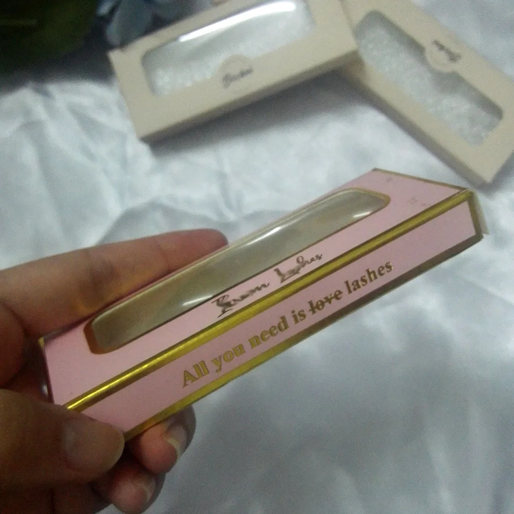 500pcs Customized Eyelashes Boxes Supplies Eyelash Wholesale Eyelashes Makeup Eye Lashes Packaging Box Contact Us For Details 4