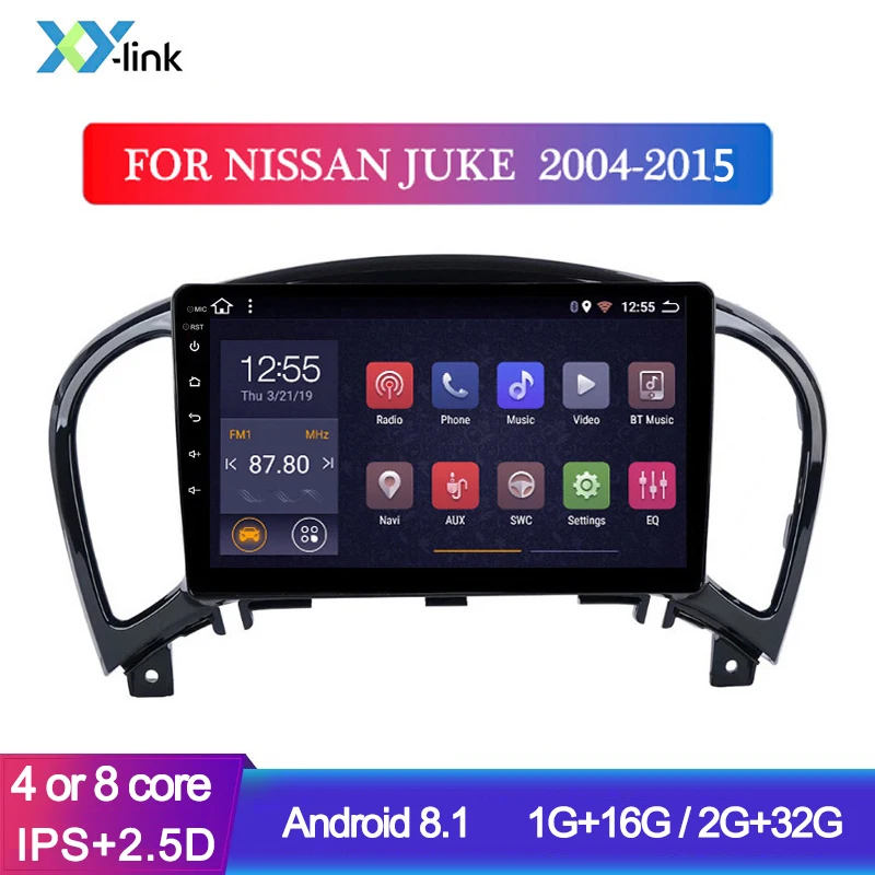 Автомагнитола Android мультимедийный плеер для NISSAN JUKE 2004-2015 GPS навигационная система
