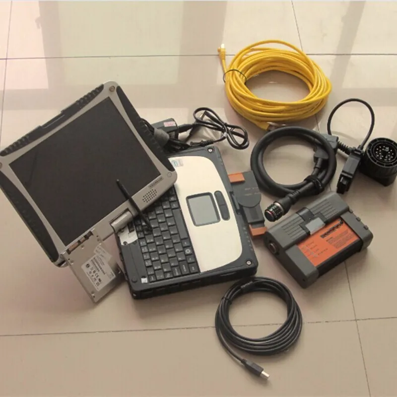 

for bmw icom a2 with ssd 480gb 2019.07 newest software expert mode laptop cf-19 touch screen full set for bmw diagnose