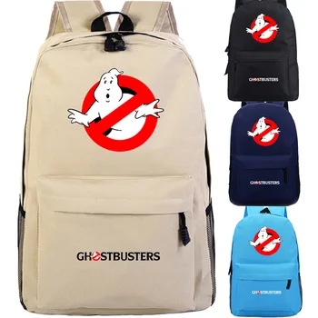 

Ghostbuster Students Boys Girls School Backpack Popular Pattern Back to College Rucksack Beautiful Teens Travel Mochila