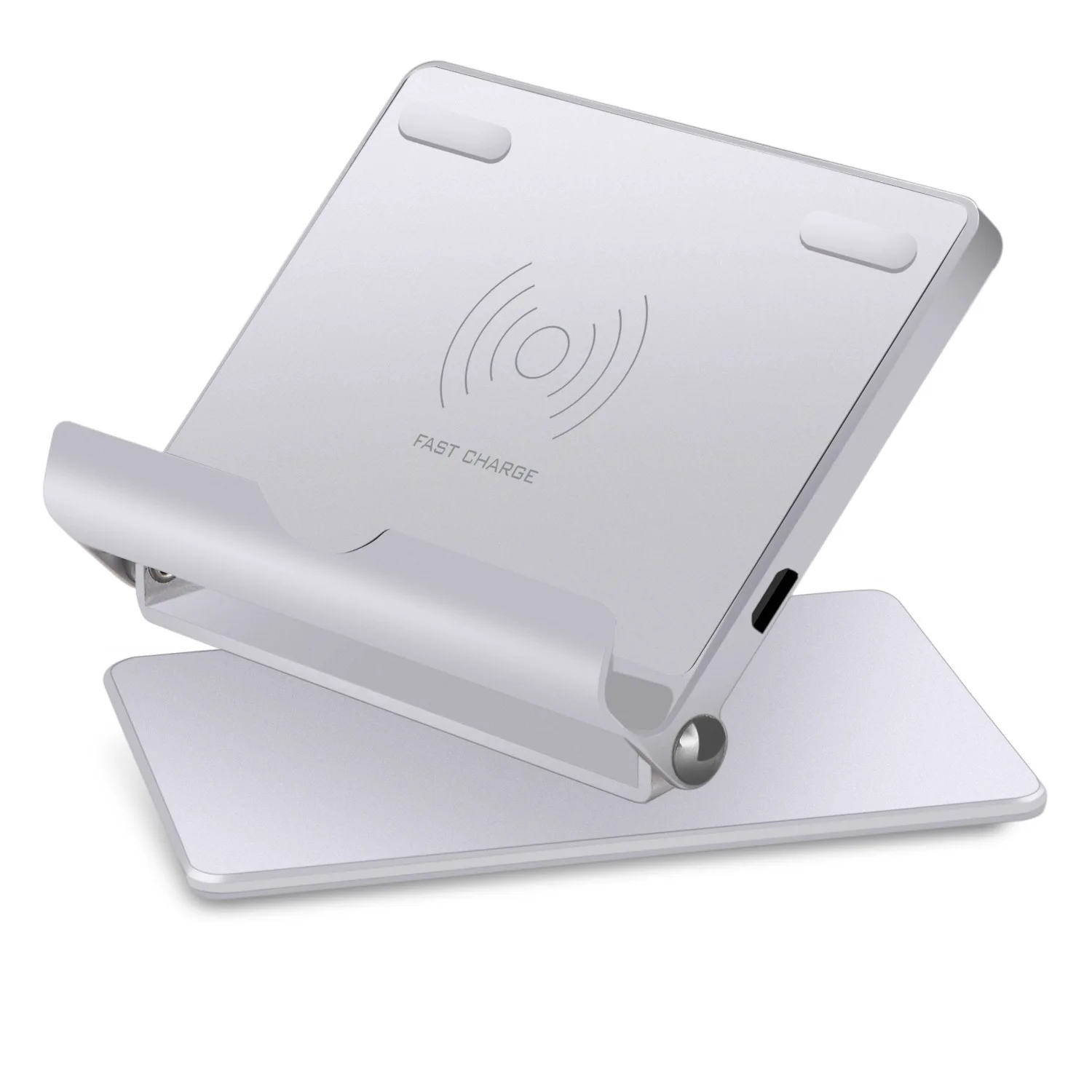

New Style 10W Wireless Charger Mobilephone And Tablet Computer Rack 360-Degree Positioning Desktop Mobile Phone Wireless Fast-Ch