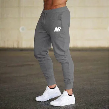 Image of 2020 Autumn Brand jogging pants men's sport pants fitness running pants men's bodybuilding trousers gym men's jogging pants
