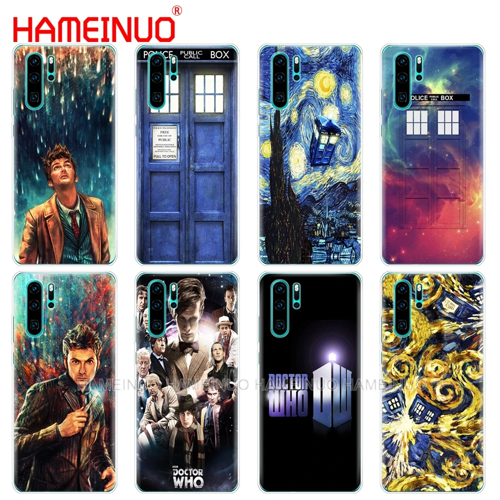 Силиконовый чехол для телефона huawei P30 PRO LITE P SMART 2019 plus p smart Z p20 lite Doctor Who|Бамперы| |
