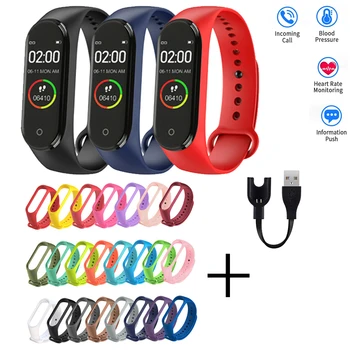 Reloj de moda para hombre y mujer, pulsera deportiva con control del ritmo cardíaco y de la presión sanguínea, conexión Bluetooth