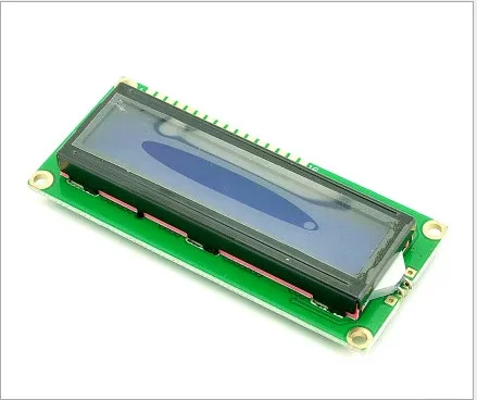 

Blue Screen 1602A Blue Screen LCD Screen Blue 5V White Font with Backlight LCD1602