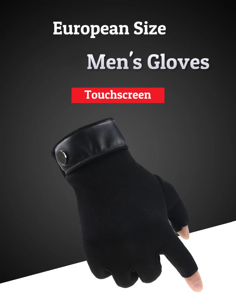 Зимние мужские варежки с 2 пальцами, сохраняющие тепло сенсорный экран Ветрозащитный тонкий Guantes для вождения, противоскользящий для улицы, мужские перчатки для рыбалки