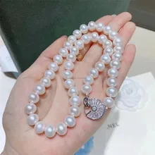 

DIY pearl jewelry accessories necklace bracelet sweater chain fan-shaped zircon buckle copper plated 18K Gold