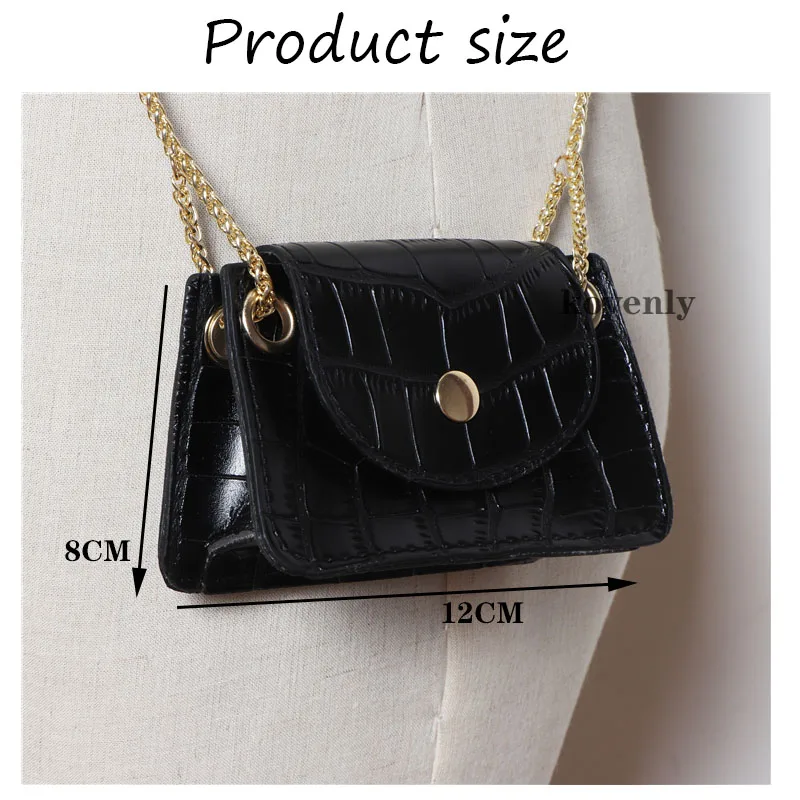 Vintage Waist Bag Lipstick Purse Bolsa Feminina Women Mini Crossbody Bag Pu leather Shoulder Bags Fashion Belt Bags For Women