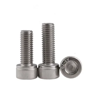 

10/50Pcs/lot M5-M12 Socket Cap Allen Head Bolt Screw Length