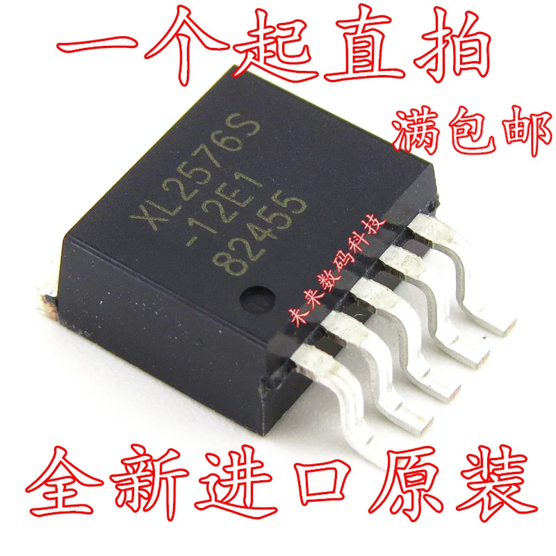 10 шт./лот XL2576S-12E1 TO263-5 3A 12V 52 кГц 10 шт./лот