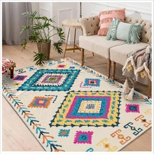 Ковер для спальни в скандинавском стиле, домашний декор, ковер для гостиной, мягкий ковер высокого качества, напольный коврик, винтажный персидский ковер