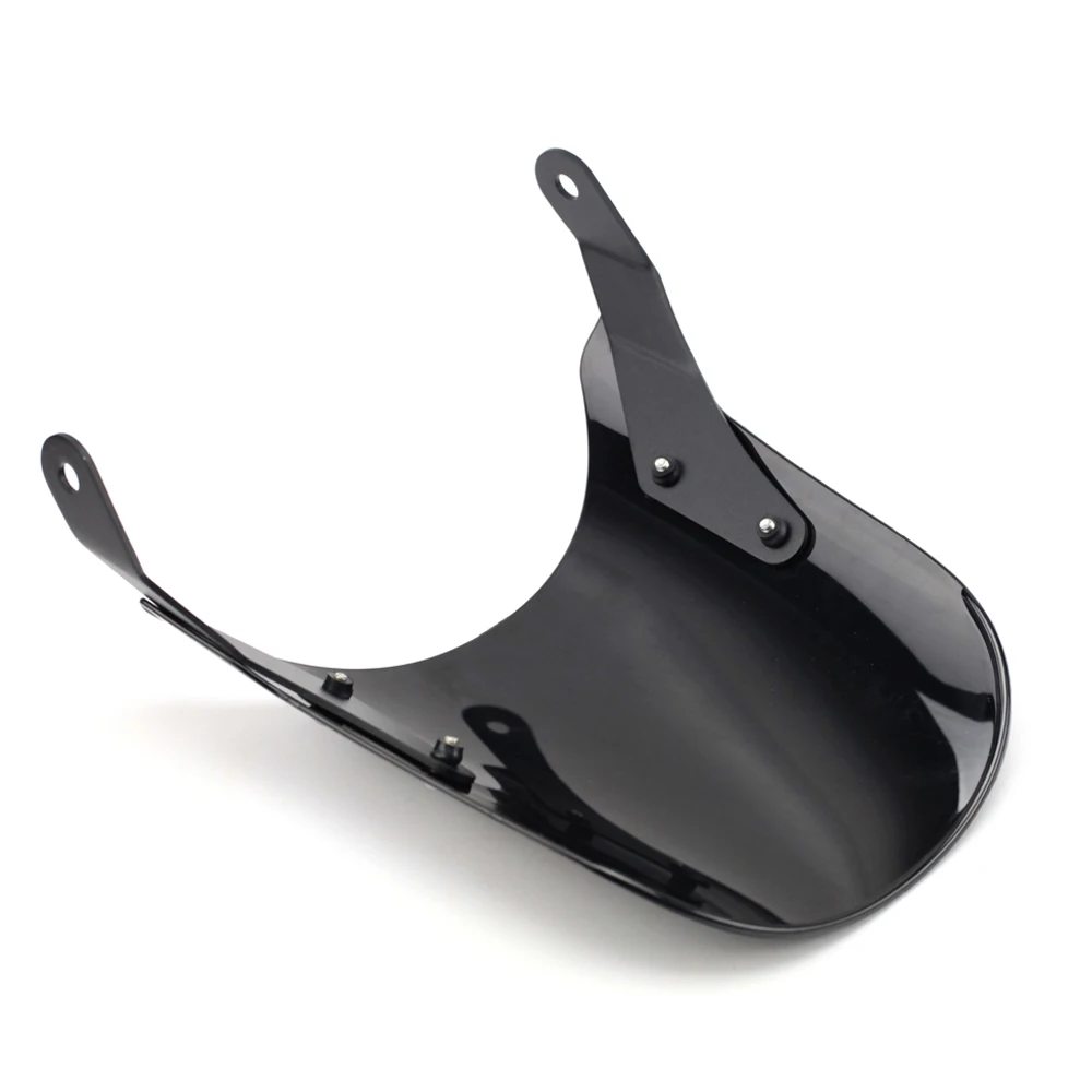 Лобовое стекло Pare-brise для YAMAHA XJ400 XJ600S Diversion XJR1200 XJR1300 XJ XJR ветровое стекло мотоцикла для " круглая фара
