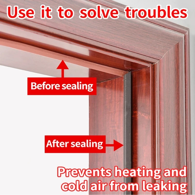 Pu Foam Sound Proof Door Strip Acoustic Foam Self Adhesive V Type Sealing Strip Weather Stripping Door Window Seal door seal strip window seal strip sealing strip 5 M