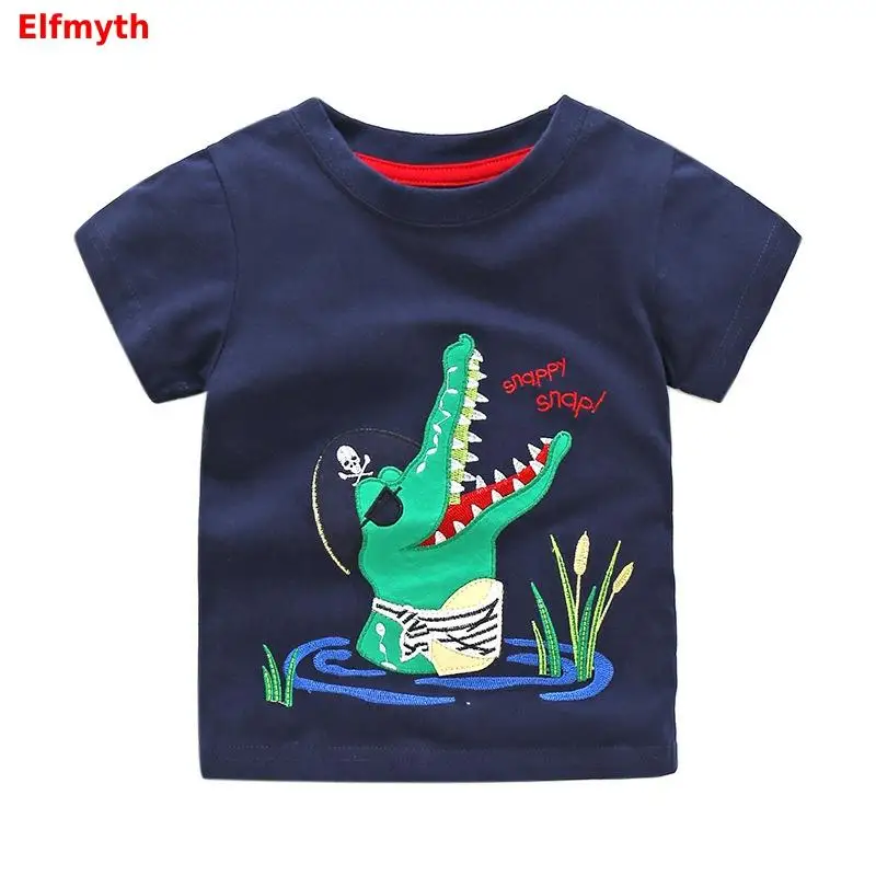 Детская футболка для маленьких мальчиков летняя белая футболка Camiseta roupas infantis menino Camisetas Vetement Enfant Garcon, новинка