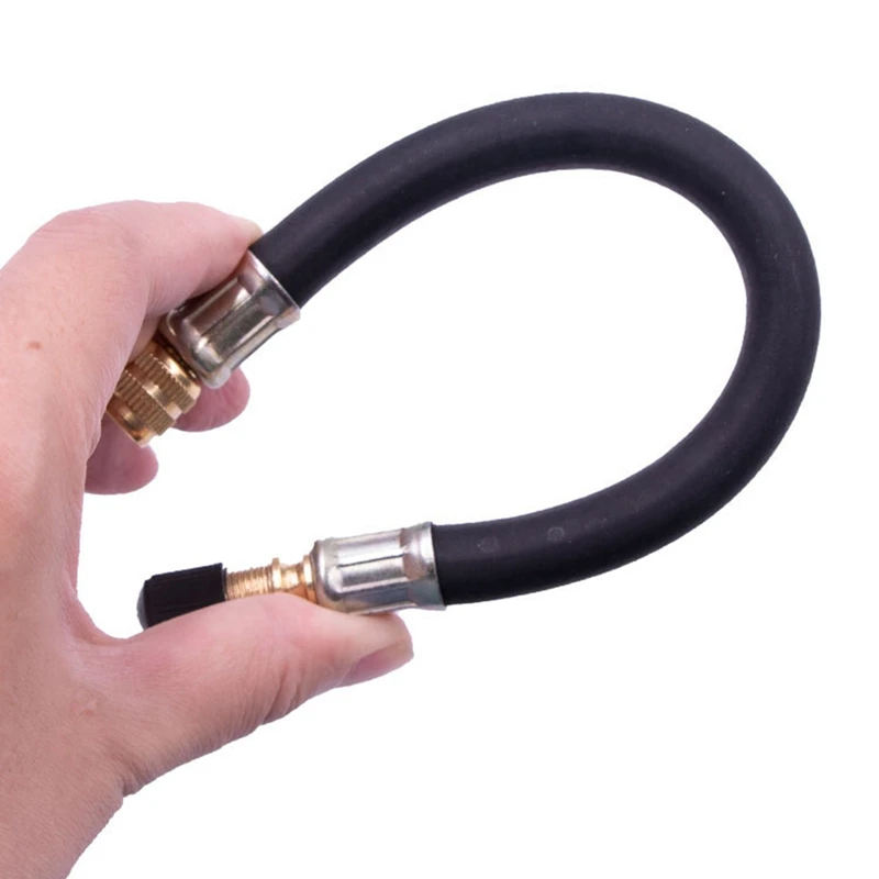 1PcsAirPumpExtensionTubeMotorcycleBikeCarTireAirInflatorHose