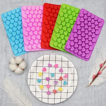 

Ruminate Currently Available Wholesale 55 Lattice Small Heart Environmentally Friendly Food Silicone Chocolate Mold Mini Heart S