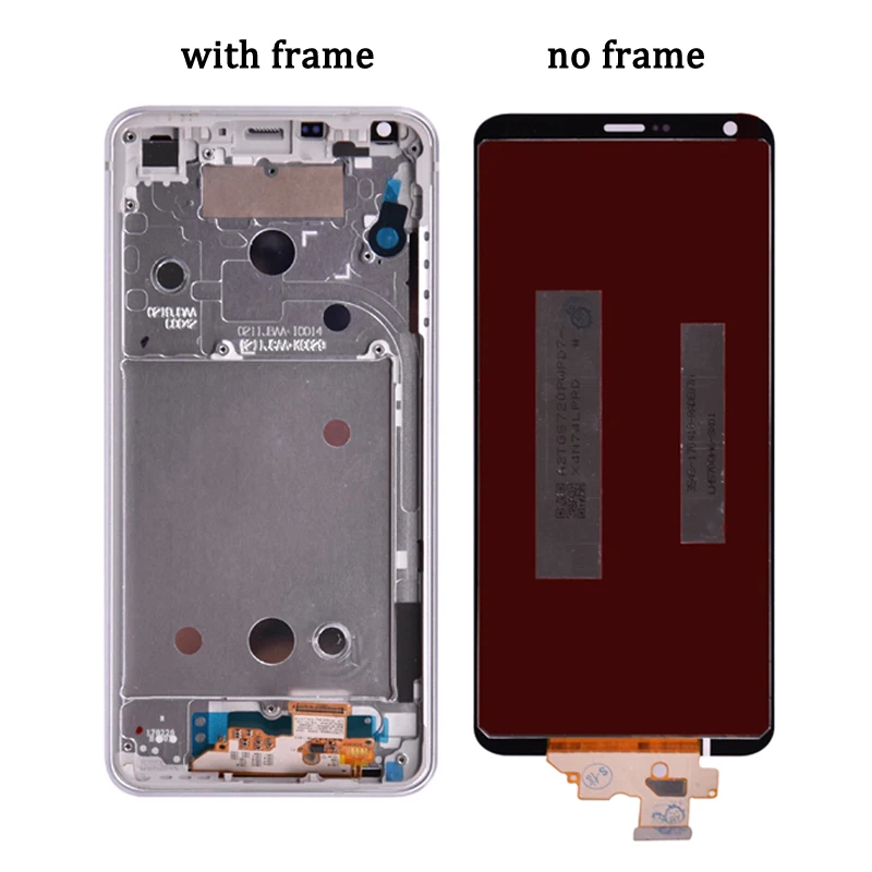 Tanie Oryginalne do lg G6 H870 wyświetlacz LCD z montaż digitizera ekranu dotykowego dla lg g6 H870DS H872 LS993 VS998 US997 LCD z ramką