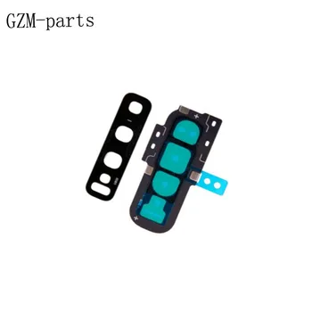 

GZM-parts 100pcs/lot Rear Back Camera Lens Glass Cover + Ring Frame + Adhesive Sticker For Samsung Galaxy S10 Plus S10 S10E