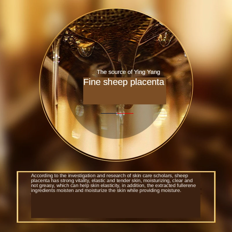 Sheep Placenta Anti-aging Repair Firming Facial Toner Skin Care Moisturize Lotion Fades Wrinkles Oil Control Brighten Face Tonic