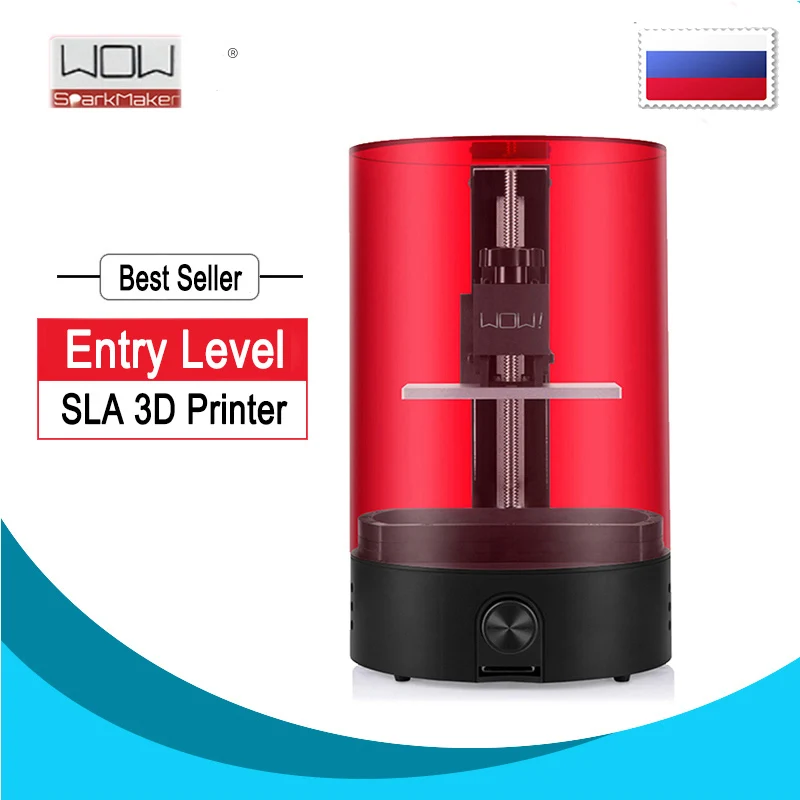 Жидкий УФ фильтр Sparkmaker WOW/ Resin Liquid UV SLA/DLP/LCD/PLA/ABS/PETG / 3D Pen Anycubic Creality Ender 3 PRO V2/из