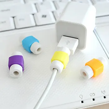 

10pcs/lot Charger Cable Protector Saver for Earphone for iPhone Cable Winder Universal