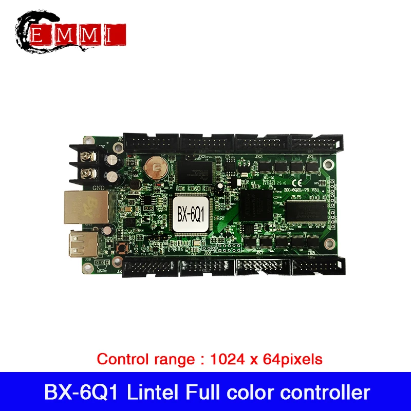 BX 6Q1 Lintel Full Color LED Display Controller Support 8