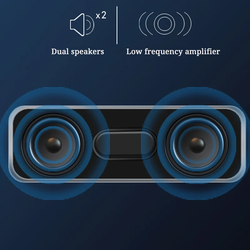 Будильник Bluetooth динамик сабвуфер беспроводной стерео время дисплей Поддержка Tf Aux музыкальный плеер Fm радио descktop часы