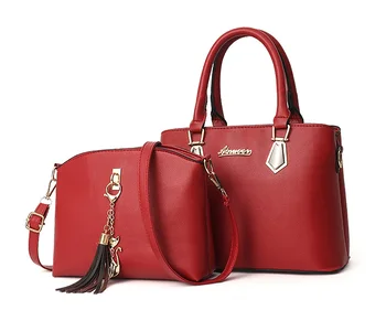 

Firenzuola Casual Women PU 2020 New Fashion Tassel 6 Colour Mother Daughter Korean Handbag Messenger Bags #596