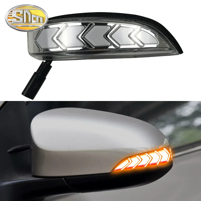 

2PCS Dynamic LED Turn Signal Light For Toyota Corolla 2014 - 2017 2018 Rearview Mirror Indicator Sequential Blinker Lamp