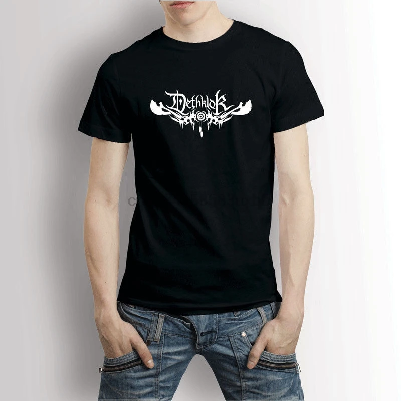 Dethklok Metal Band Logo Men's T-Shirt TeeAdult Cotton |