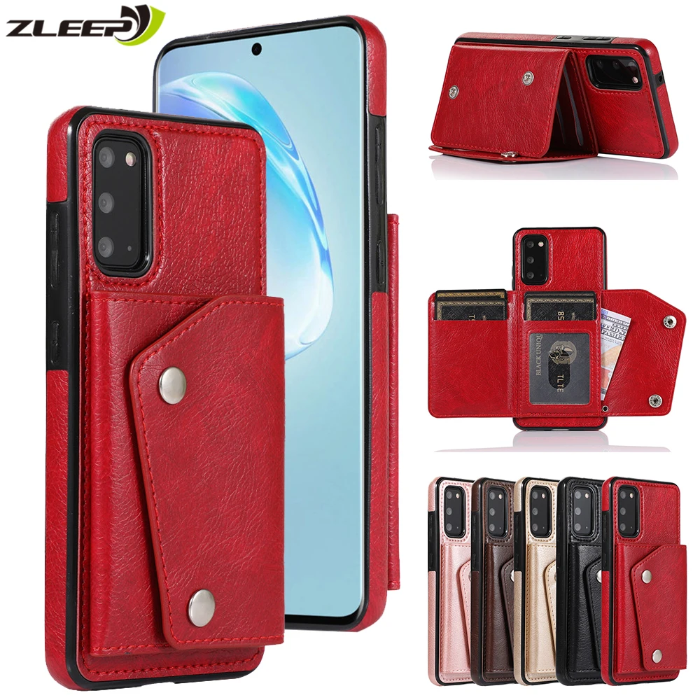 Роскошный кожаный чехол A81 A91 для Samsung Galaxy S20 Ultra S10 E S9 S8 Note 10 9 8 Plus Lite S7 Edge кошелек телефона|Бамперы| |
