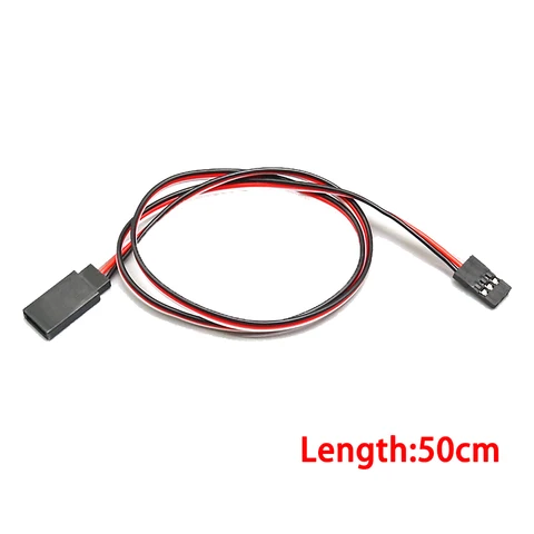 1PCS 15/30/50cm 1to1 1to 2 1 to 3 1 to 4 RC Servo Extension Wire Cable for Futaba JR Male to Female RC Model