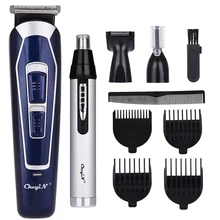 

Men Professional Hair Clipper Electric Cutting Machine Nose Ear Beard Eyebrow Trimmer Haircut Rechargeable Shaver Razor Machine