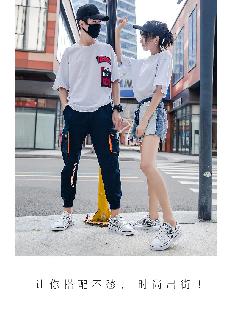 Couples Canvas Shoes One Piece Related Products Luffy Cartoon Graffiti Shoes Anime Cartoon Street Stylish Sneaker