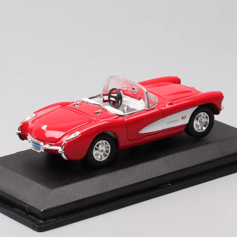 1:43 Масштаб классический ретро 1957 Chevrolet Corvette C1 chevy Vette литье под давлением автомобиль игрушка модель миниатюры детский сувенир