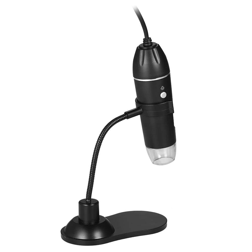 Цифровой зум usb-мироскоп ручной и лупа Настольная 0.3MP Камера 8-Светодиодный свет увеличительное Стекло 1000X увеличение