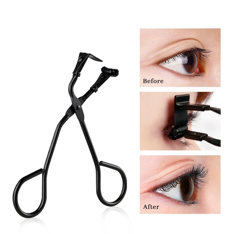 1PCEyelashCurlerEyelashCurlerTweezersCurvedHandleDoesNotHurt