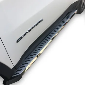 

Side step running board side bar for JEEP COMPASS To GRAND CHEROKEE GRAND COMMANDER LIBERTY/COMPASS RENEGADE, high quality, heav