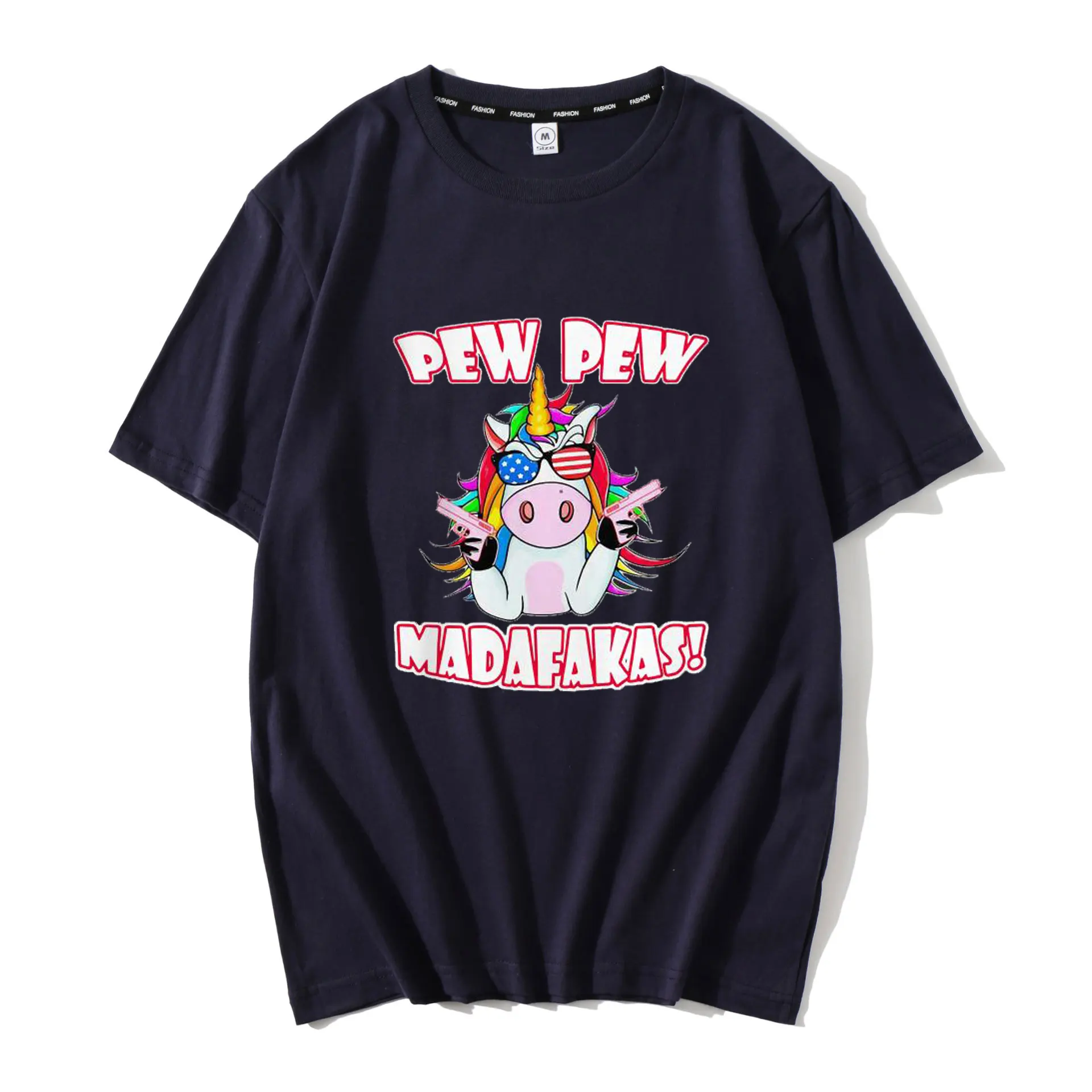 Футболка Pew Madafakas мужская с короткими рукавами винтажная тенниска из 100% хлопка