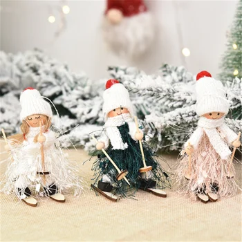 

Christmas Decoration Ski Doll Doll 2012 New Year Decoration Christmas Tree Decoration Pendant Merry Christmas Natale Noel
