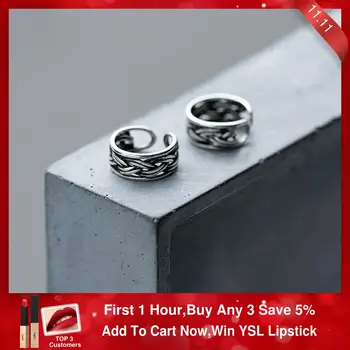 

Vintage Cuff Earrings Fake Piercing Silver 925 Brincos Jewelry Pendientes Minimalism Birthday Gift Oorbellen Earrings for Women