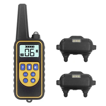 

Waterproof Pet Dog Training Collar Rechargeable Electric Dog Training Collar Transmitter Receiver with LCD Display