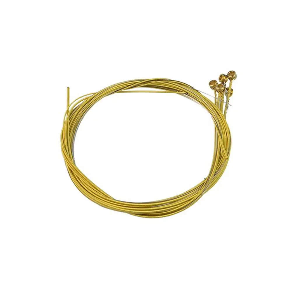 

6 Pcs Red rust-proof guitar string set Acoustic Guitar Strings for Acoustic Folk Guitar Classic Guitar