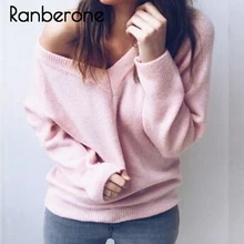 V Neck Women Sweaters and Pullovers Knitted Autumn Winter Clothing Soft Solid Basic Slim Pullover Female Jumper Sweater Lady V Neck Women Sweaters and Pullovers Knitted Autumn Winter Clothing Soft Solid Basic Slim Pullover Female Jumper Sweater Lady